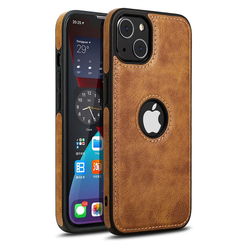 Soft Leather Case for iPhone - ShieldSleek