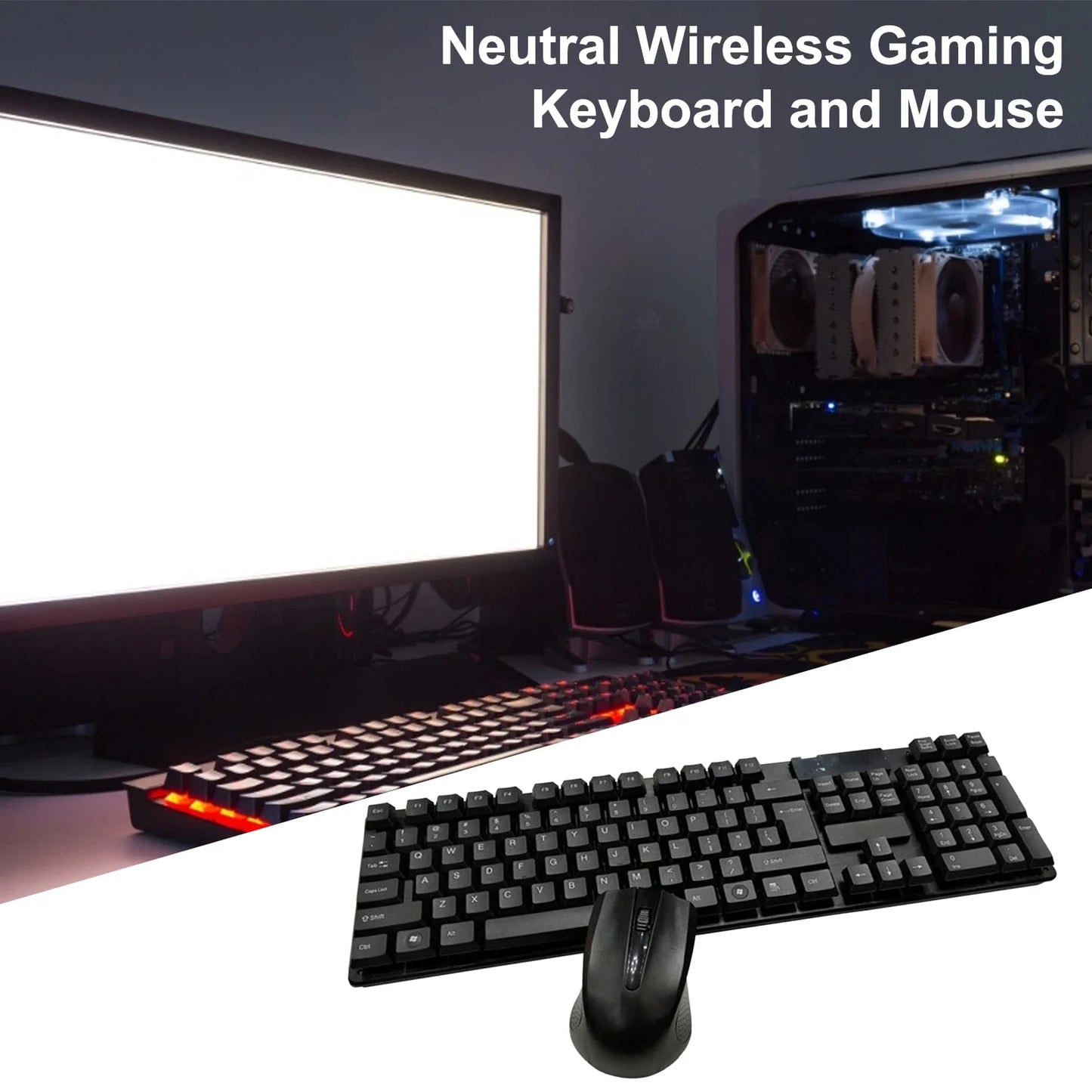 2.4G Wireless Keyboard Mouse Set