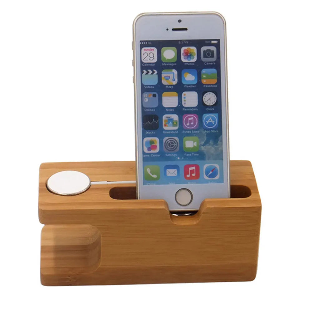 Wooden Charging Dock Station