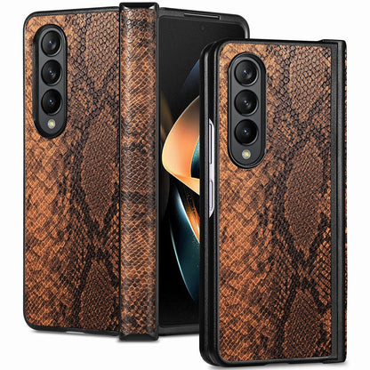 Samsung Galaxy Z Fold 4 Python Skin Pattern Case - ShieldSleek