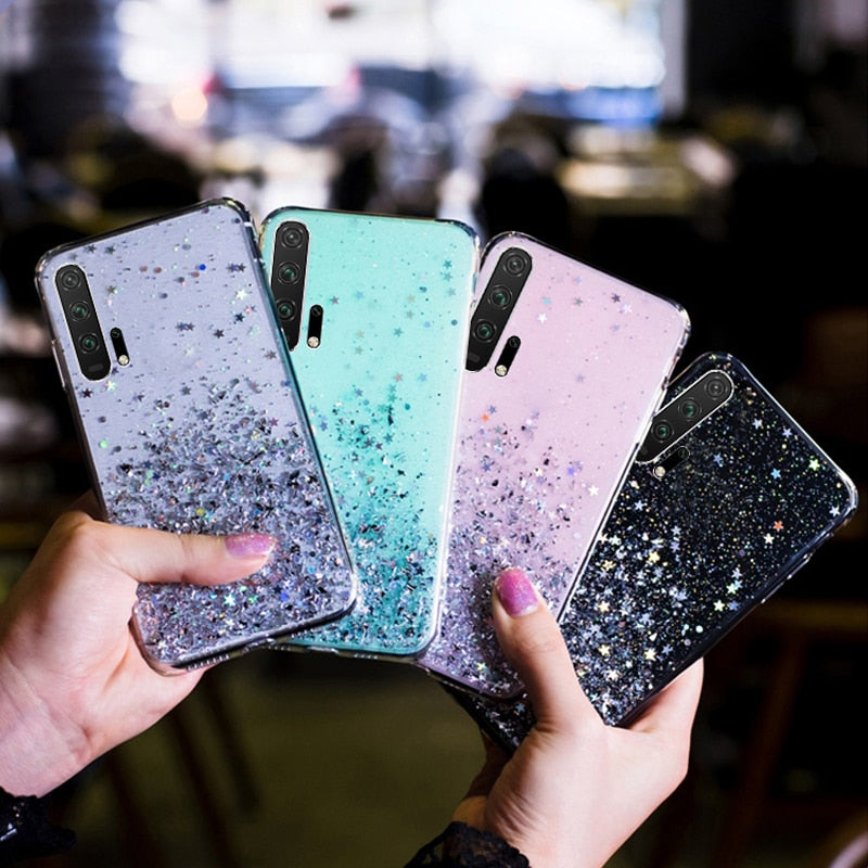 Glitter Luxury Soft Phone Case For Huawei Cover Case - ShieldSleek
