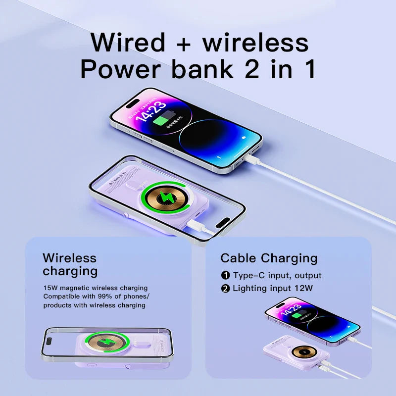 10000mAh Wireless Charger Power Banks