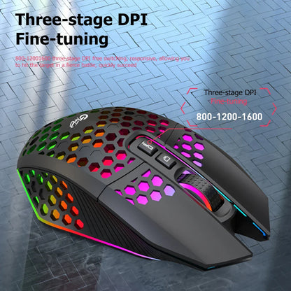 Gaming Wireless Mouse Rechargeable 2.4G