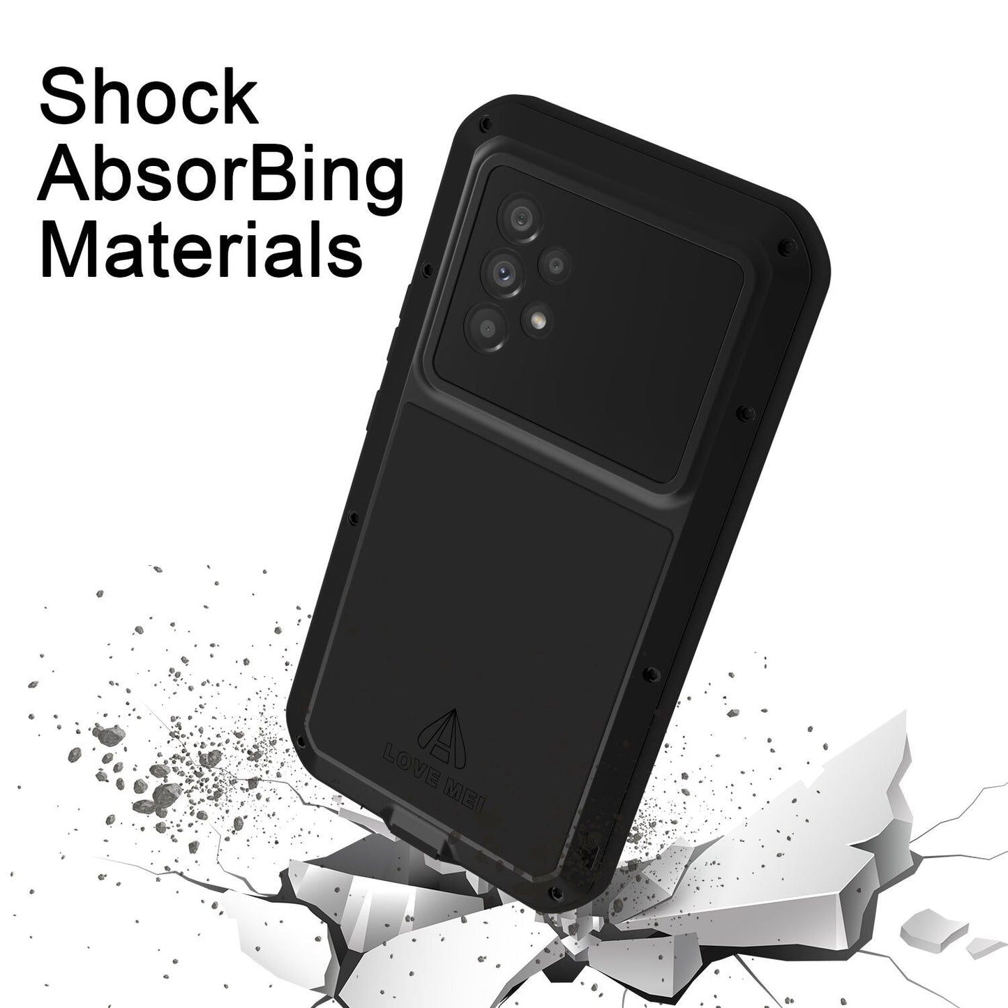 Samsung Galaxy A53 5G Cases Metal Armor - ShieldSleek