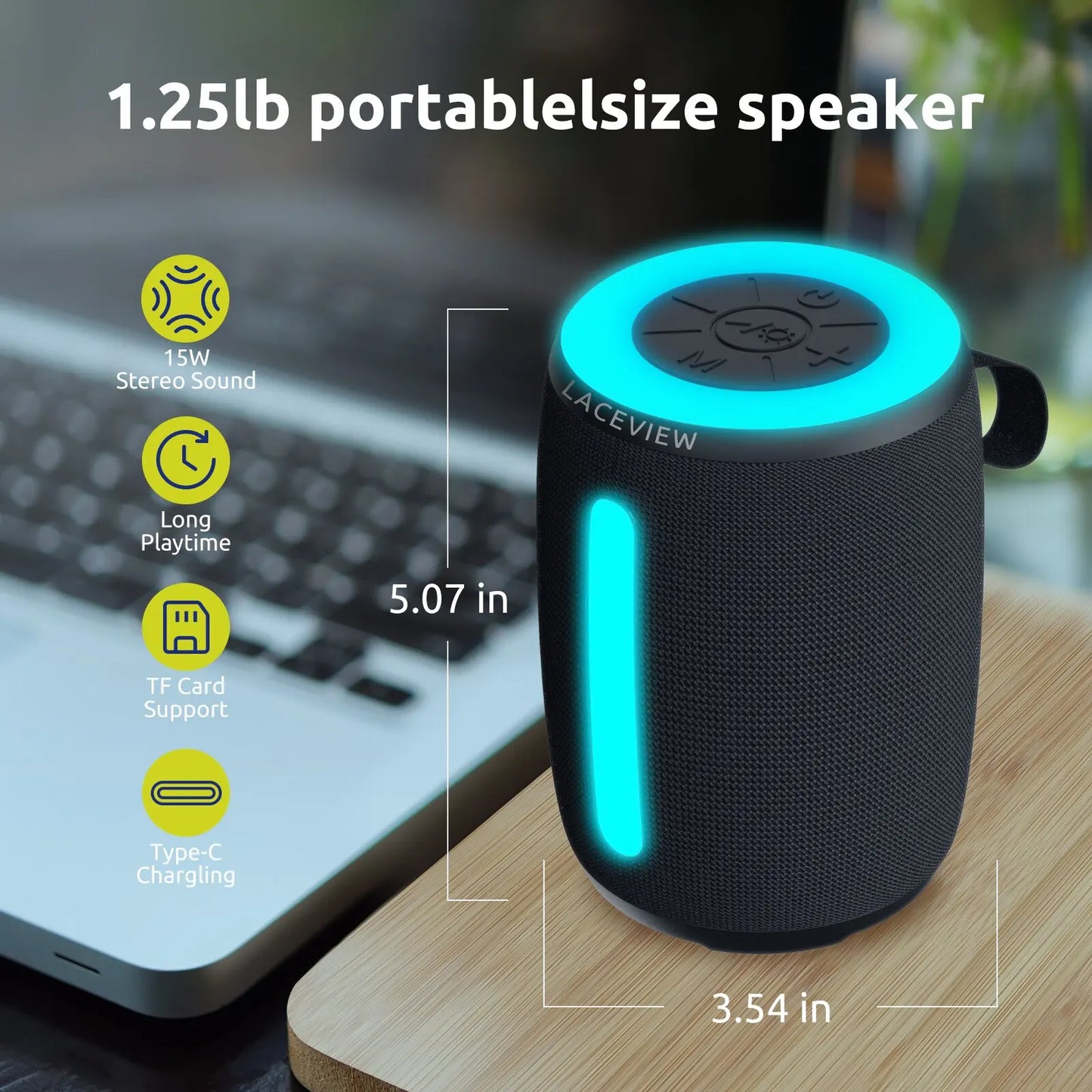 IP68 Waterproof Wireless Portable Speakers