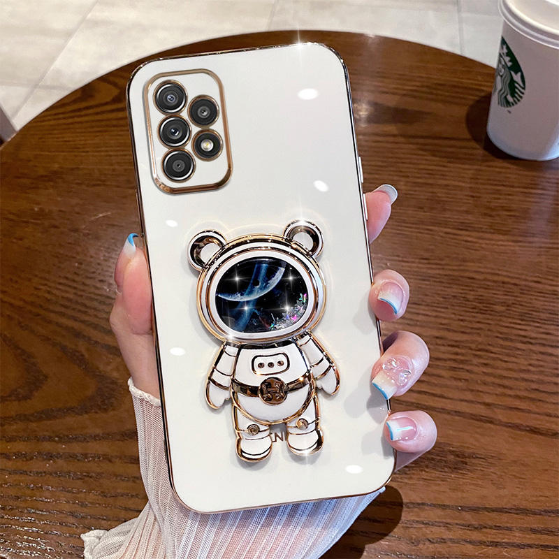 Quicksand Astronaut For Samsung Inflatable Bear Stand Cover - ShieldSleek