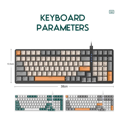 Type-C Wired Keyboard