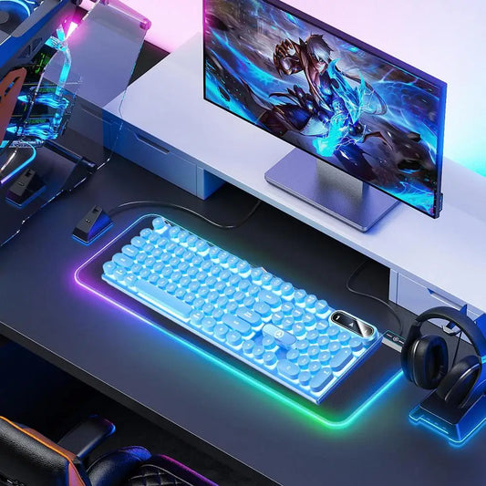 Typewriter Keyboard Retro Punk