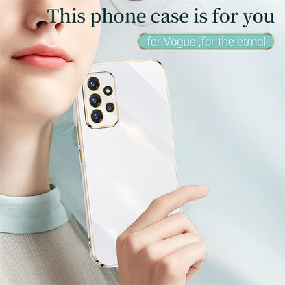 Electroplated Plating Square Frame Phone Case for Samsung Galaxy Soft Case Cover - ShieldSleek