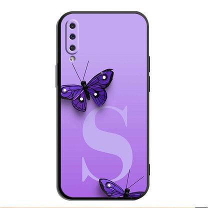 Purple Butterfly Phone Case For Samsung Galaxy - ShieldSleek
