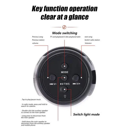 Colorful Household Wireless Speakers