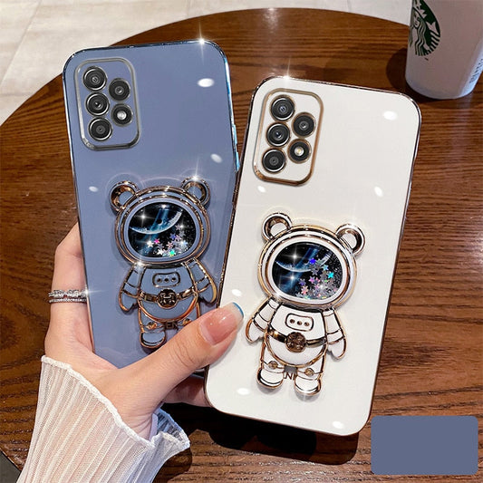 Quicksand Astronaut For Samsung Inflatable Bear Stand Cover - ShieldSleek