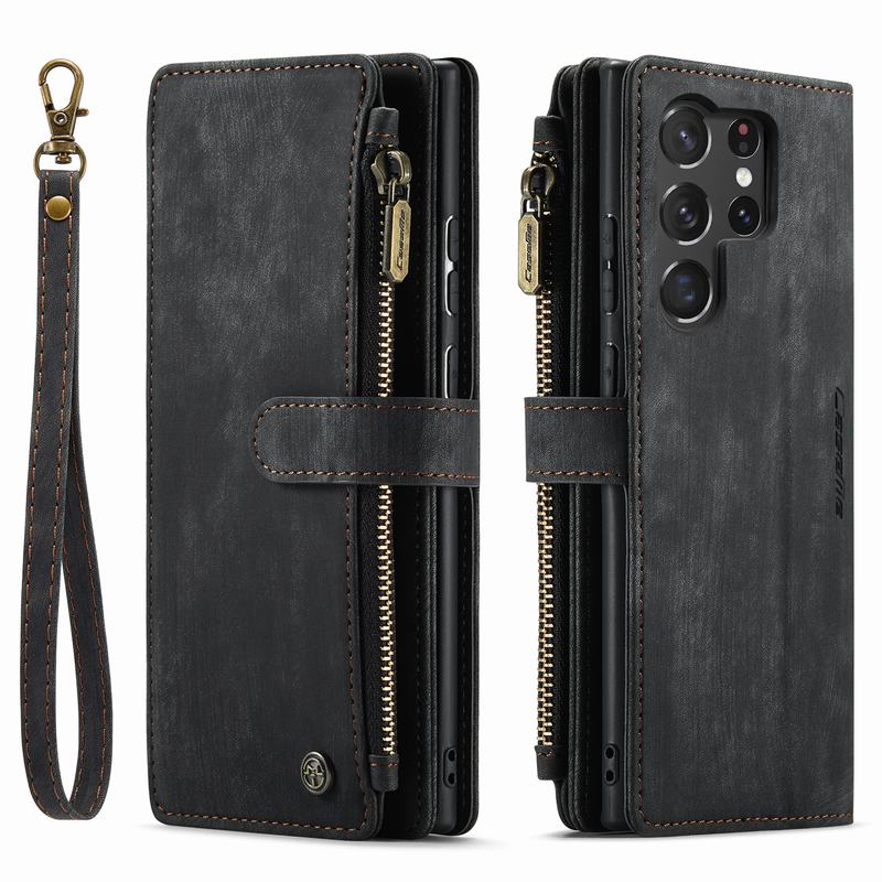 Leather Wallet Case For Samsung Galaxy - ShieldSleek
