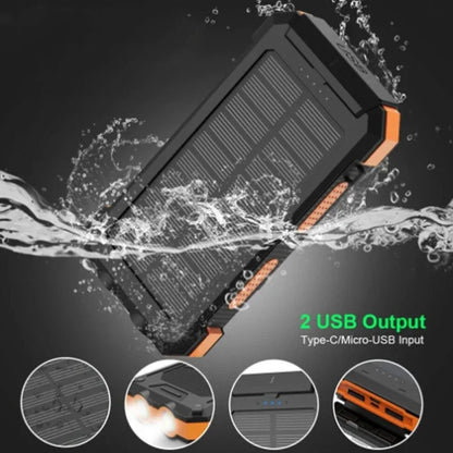 200000mah Solar Power Bank