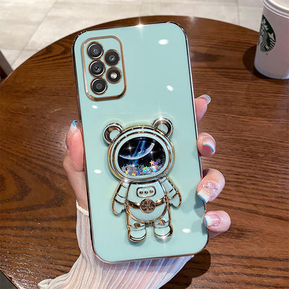 Quicksand Astronaut For Samsung Inflatable Bear Stand Cover - ShieldSleek