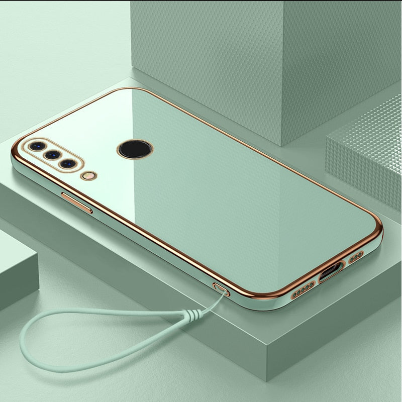 P30 Lite Luxury Lanyard Plating Case - ShieldSleek