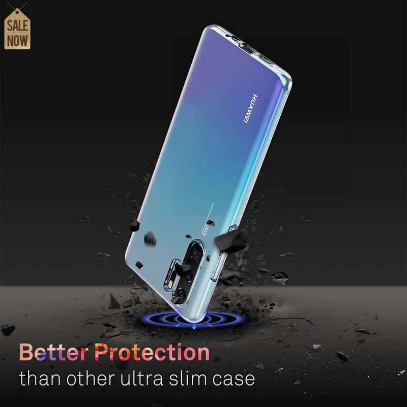 Ultra Thin Silicone Case For Huawei Transparent Shell - ShieldSleek