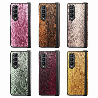 Samsung Galaxy Z Fold 4 Python Skin Pattern Case - ShieldSleek