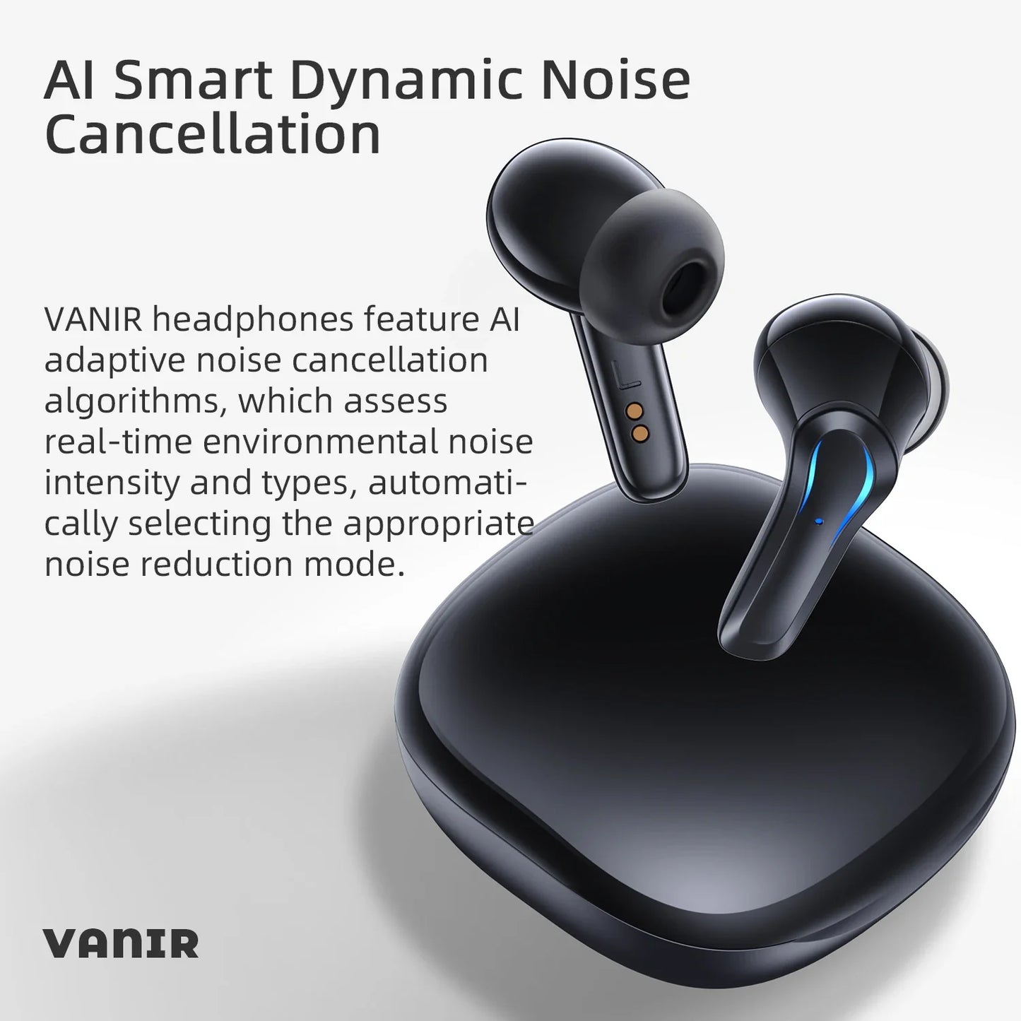 AI Smart Noise Reduction Earphones