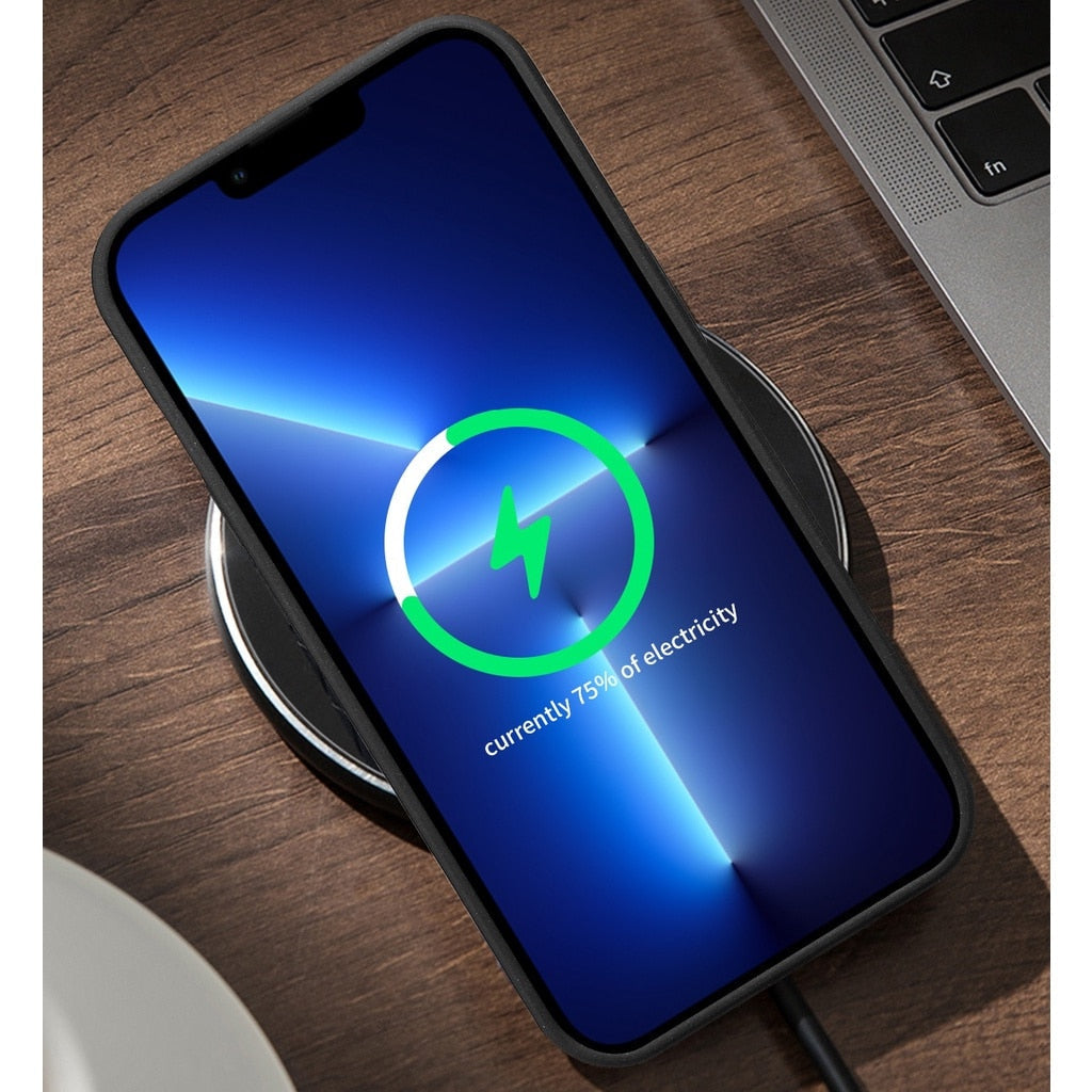 Luxury High-end Leather Case for iPhone Camera Lens Protection Mobile Phone Cover - ShieldSleek