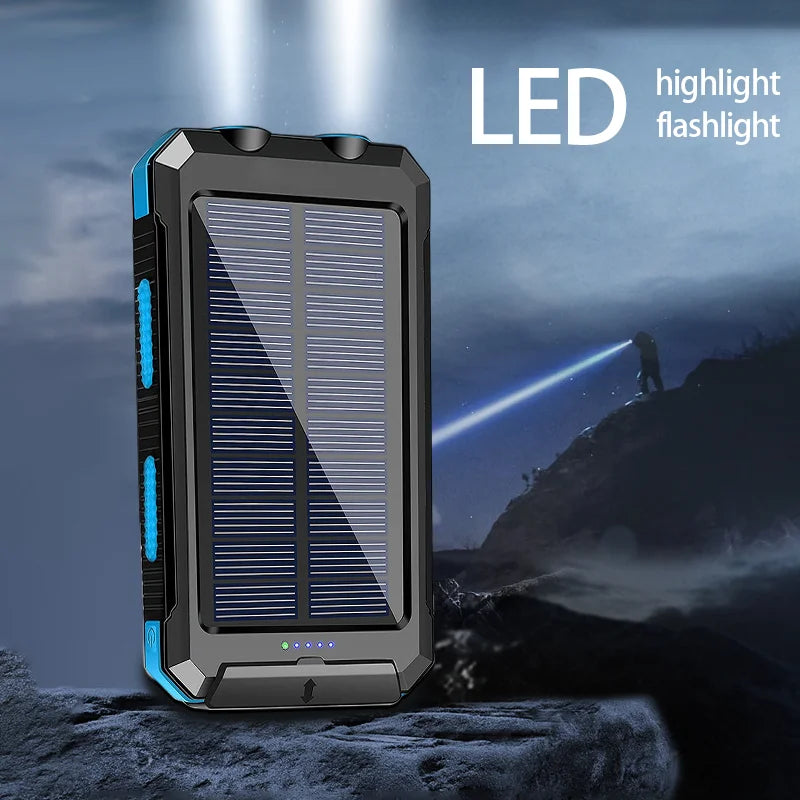 200000mah Solar Power Bank