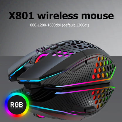 Gaming Wireless Mouse Rechargeable 2.4G