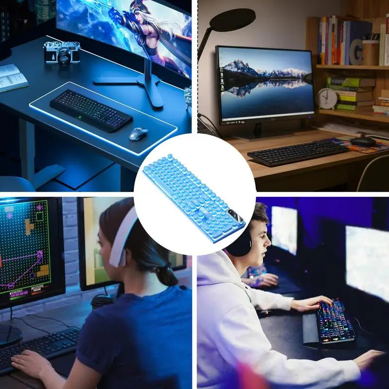 Typewriter Keyboard Retro Punk