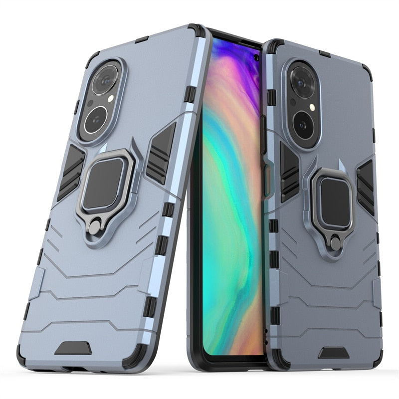 Huawei Nova 9 SE Case Cover Shockproof PC Holder Magnetic Armor Case - ShieldSleek