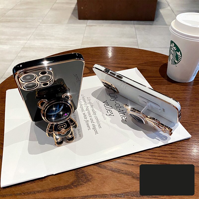 Quicksand Astronaut For Samsung Inflatable Bear Stand Cover - ShieldSleek