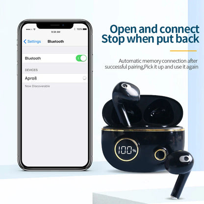 TWS Wireless Bluetooth Headset Earbuds