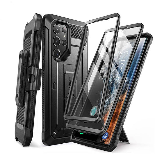Samsung Galaxy S23 Ultra UB Pro Full-Body Dual Layer Rugged Belt-Clip Case - ShieldSleek