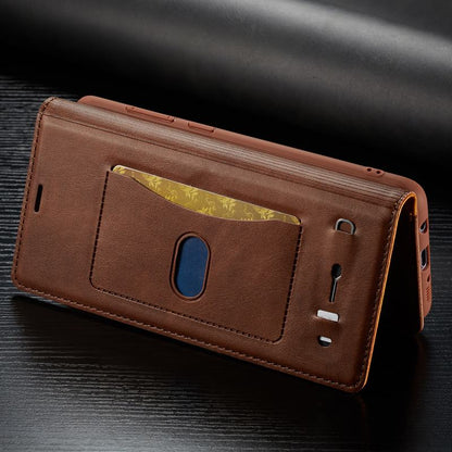 Luxury Magnetic Flip Stand Leather Wallet Samsung Galaxy S8 Plus - ShieldSleek