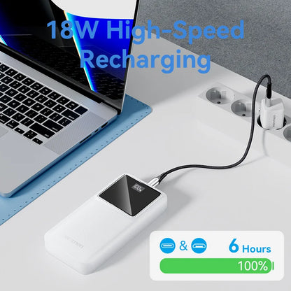 Power Bank 20000mAh with 22.5W PD Fast Charging
