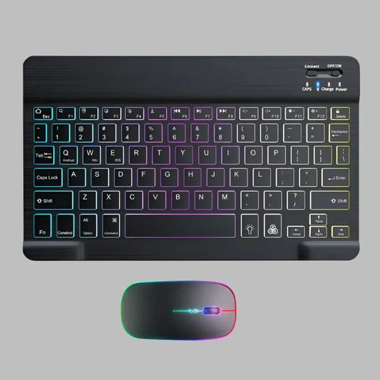 Wireless Light Up Keyboard And Mouse